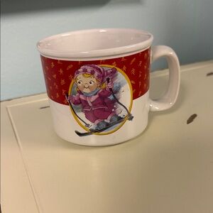Campbell’s Limited Edition US Olympic Soup Mug 2002  “Skier”